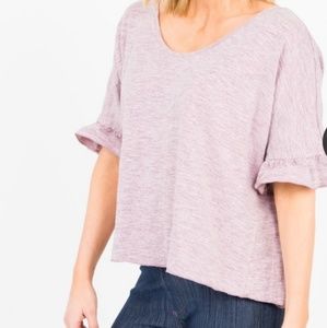 Agnes & Dora Ruffle sleeve tee